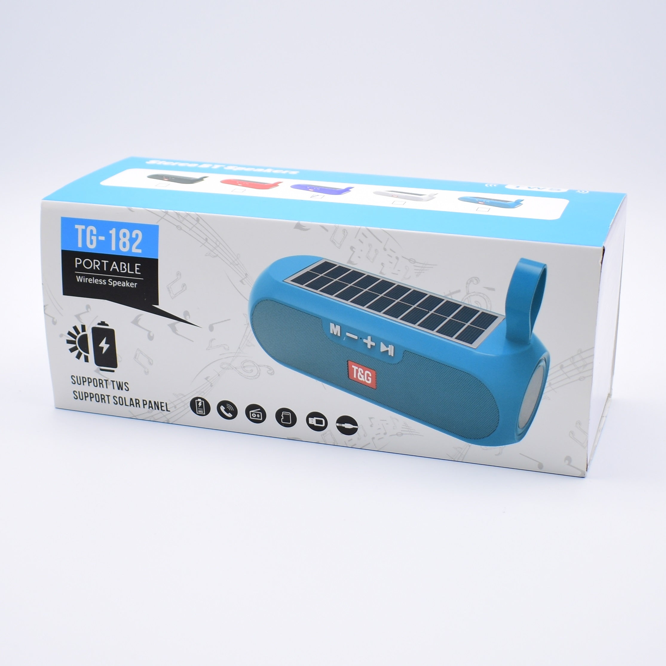Nou! Boxa Portabila Cu Bluetooth,USB,microSD,AUX,Radio,Hands-Free,Incarcare Solara