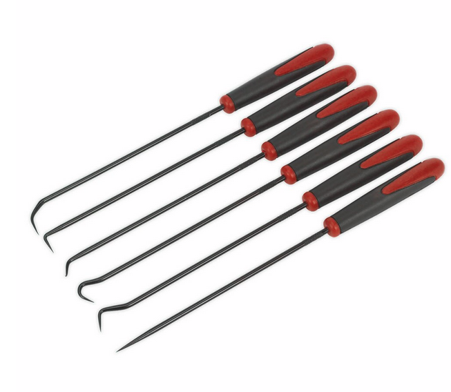Set carlige lungi, 6 piese