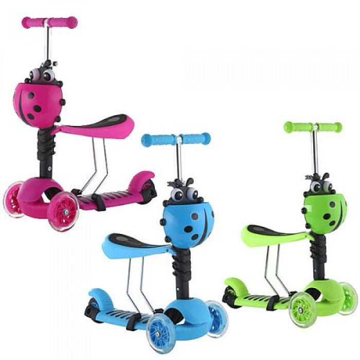 Trotineta Action One Smart Kid 3 IN 1 cu roti luminoase