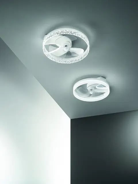 Plafonieră LED Nashi cu ventilator – lumină puternică și aer plăcut, într-un singur produs