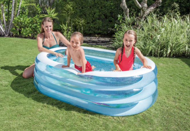 Piscina gonflabila Intex - My sea friends, 163 x 107 x 46 cm