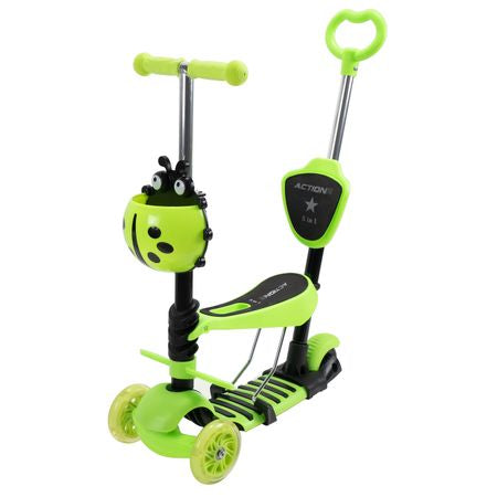 Trotineta Action One Smart Kid 3 IN 1 cu roti luminoase
