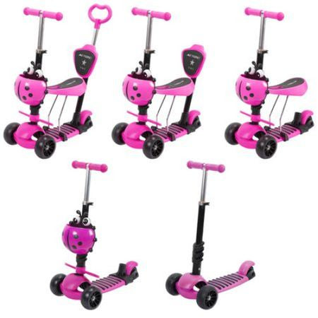 Trotineta Action One Smart Kid 3 IN 1 cu roti luminoase