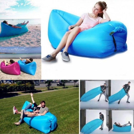 Saltea gonflabila tip sezlong Lazy Bag
