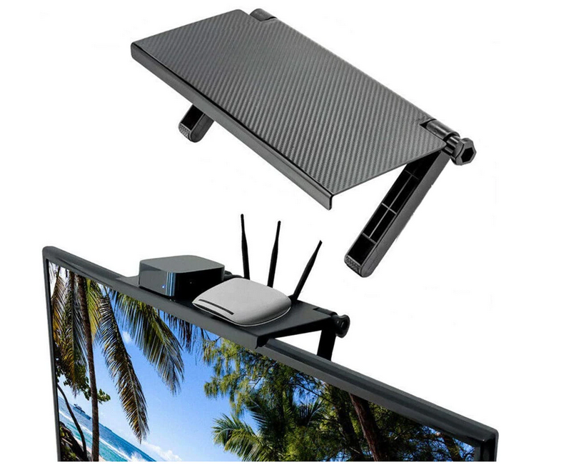 Raft reglabil pentru monitor,televizor sau functie de suport laptop + APARAT DONGLE HDMI, TRANSFORMA TELEFONUL IN TV