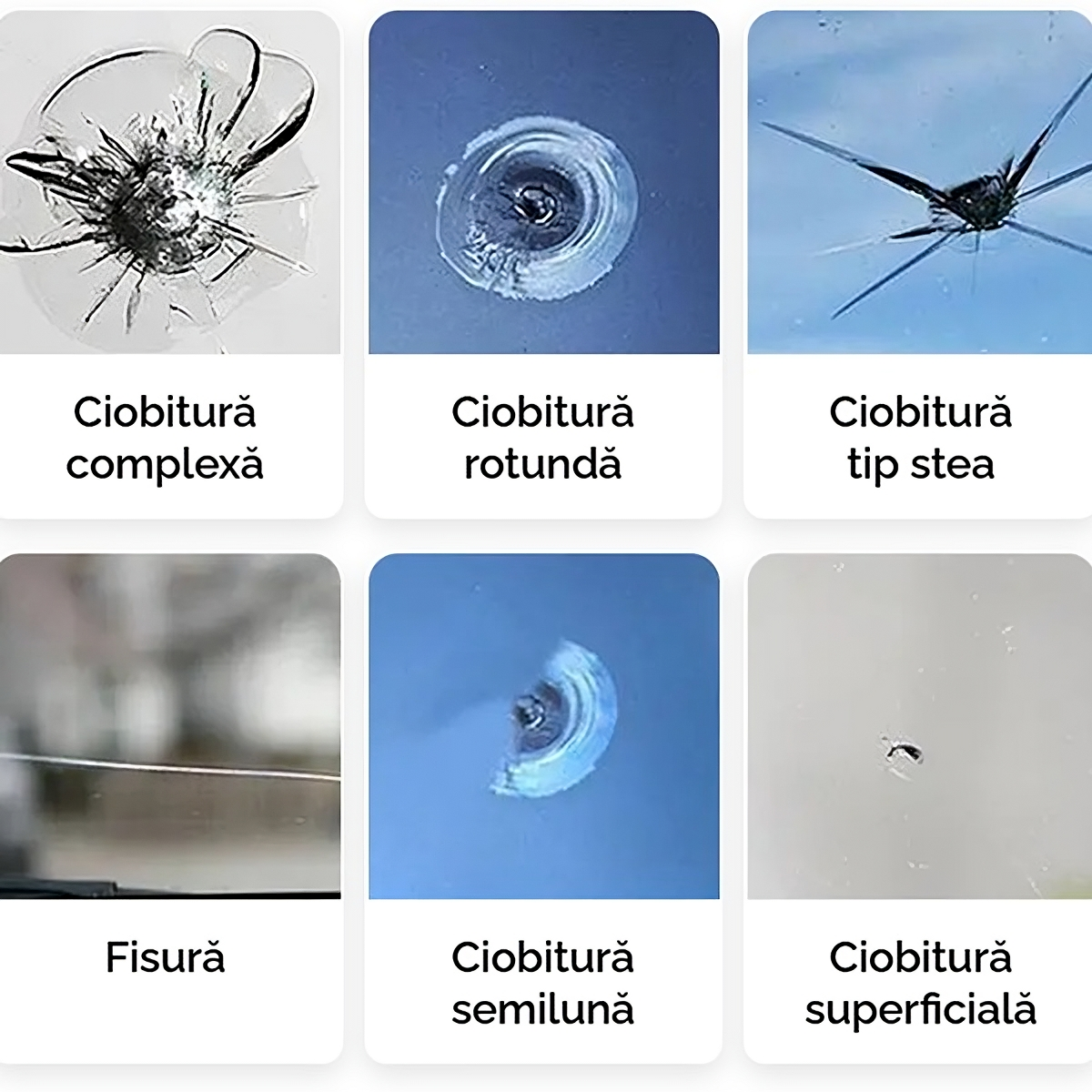 VITRON Kit Reparare Sticlă – Fără Specialist