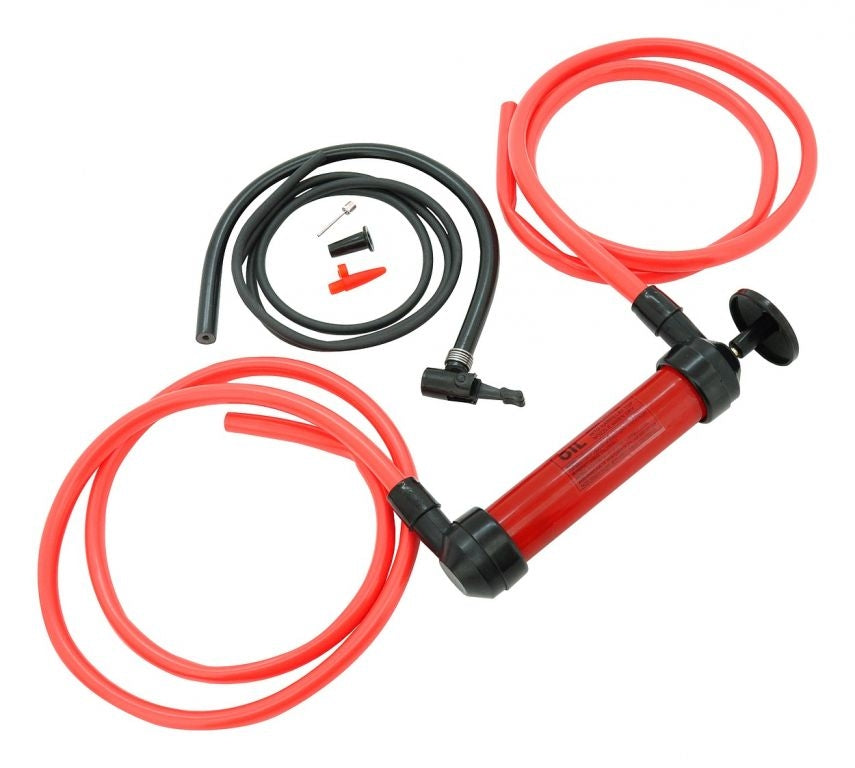 Pompa manuala 3 in 1 din plastic pentru transfer lichide