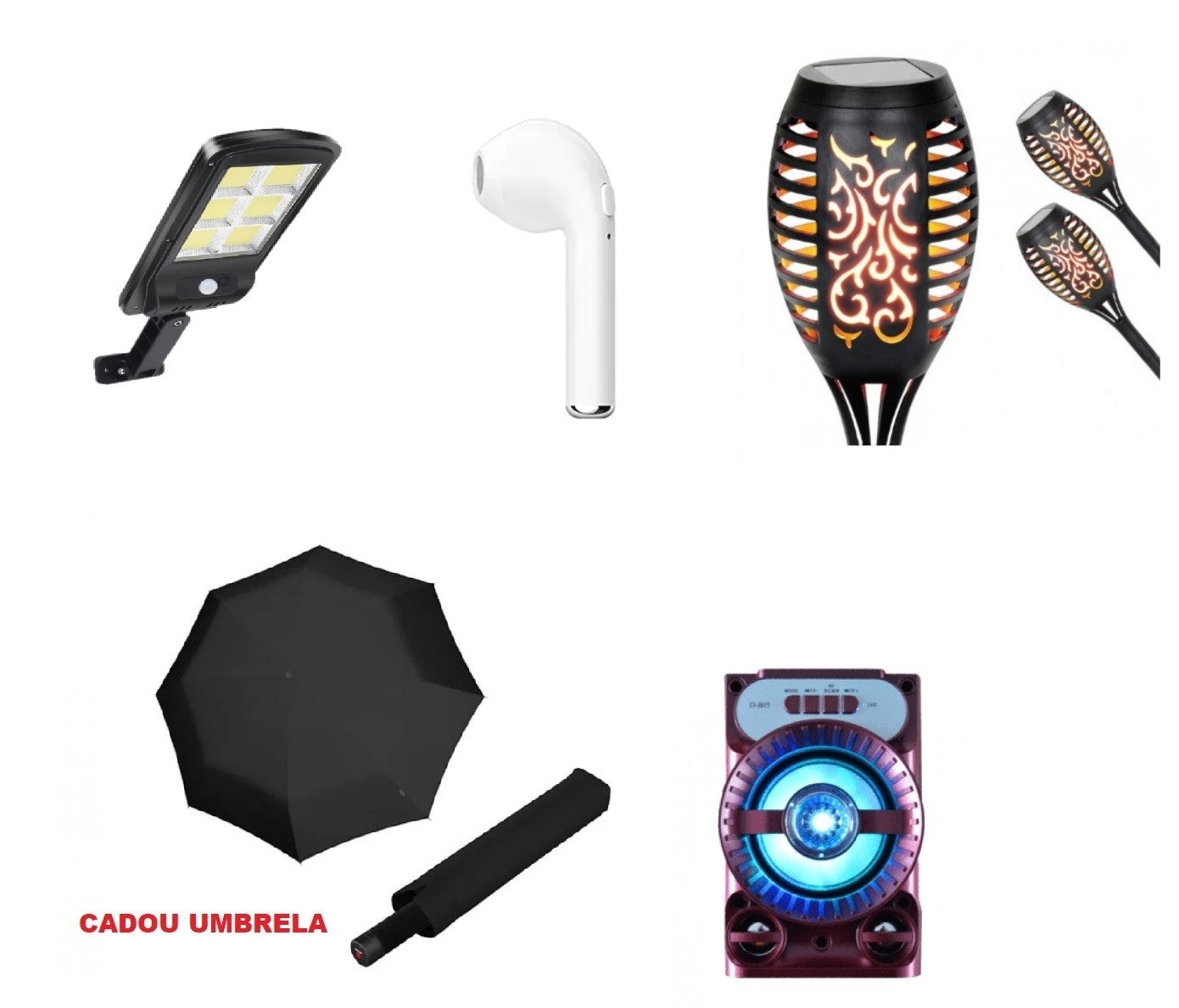 PROMOTIE IMBATABILA!LAMPA SOLARA DE PERETE CL180 + LAMPA SOLARA TORTA + CASCA BLUETOOTH + BOXA + CADOU UMBRELA, TOTUL LA DOAR 124.90 LEI!