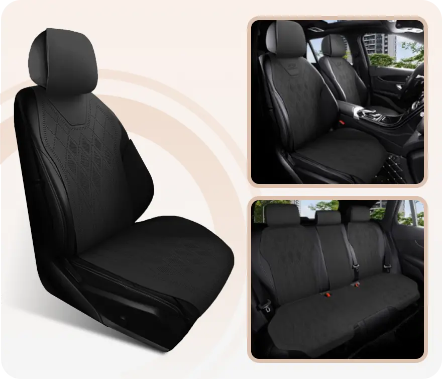 Huse auto premium tip tapițerie Morano