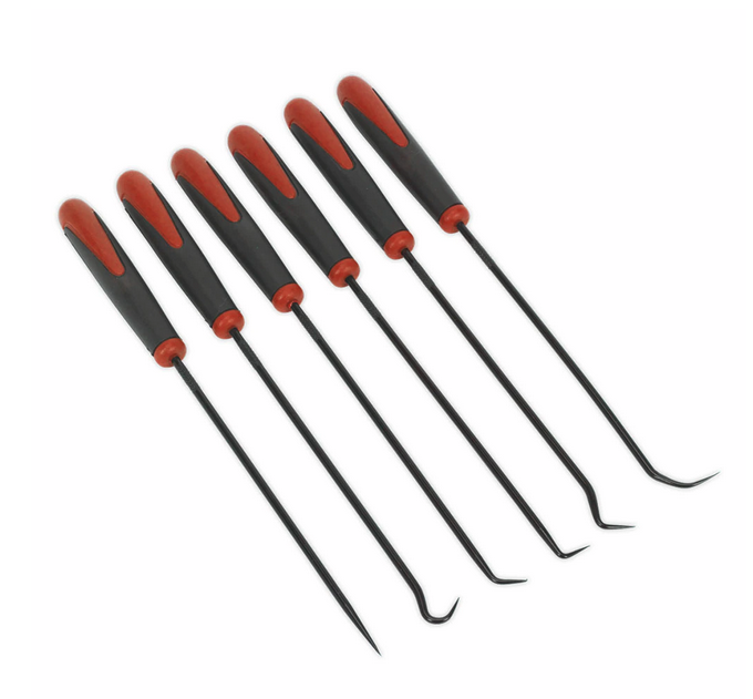 Set carlige lungi, 6 piese