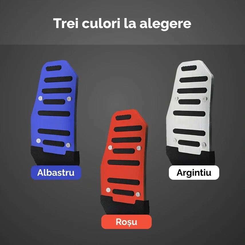 Plăcuțe Antiderapante Pe Pedalele Mașinii - GripMax