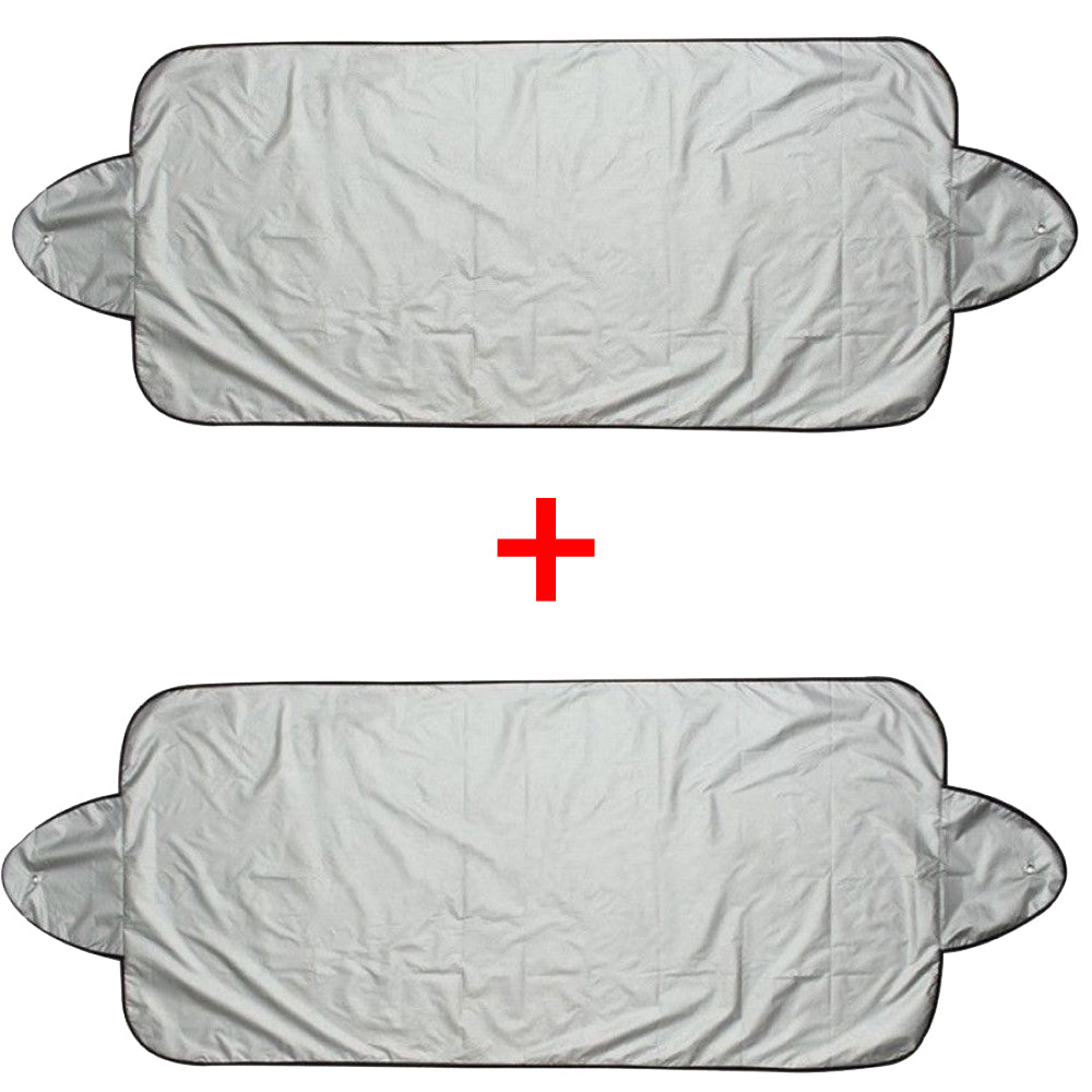 Pachet promotional prelata auto pentru parbriz 1+1 gratis