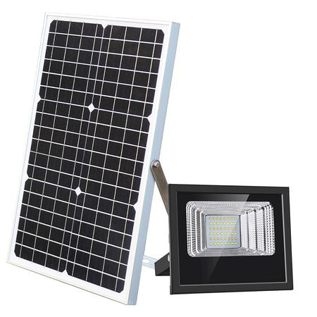 Proiector stradal 100 W, Panou Solar, Telecomanda, IP67