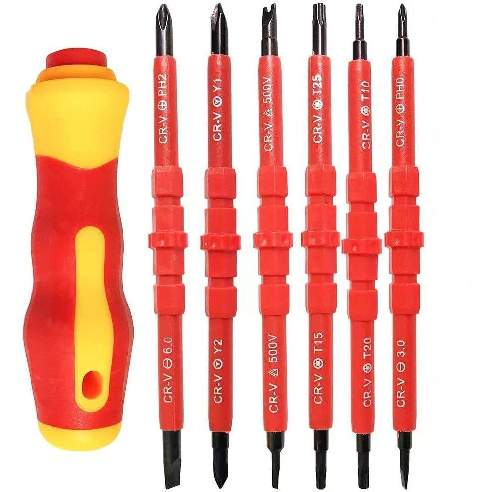 Set de surubelnite izolate, 12 in 1