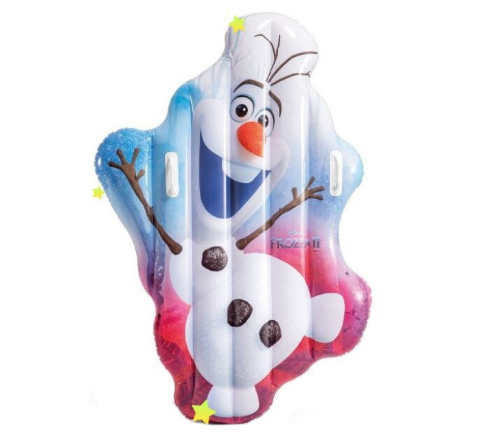 Saltea gonflabila Intex - Disney Frozen II, Olaf, 140 cm
