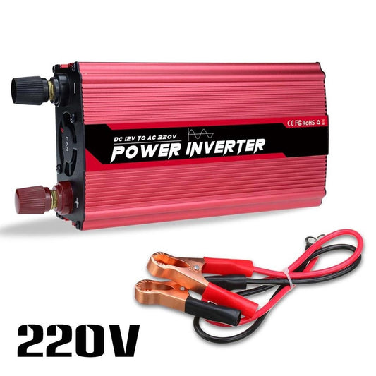 INVERTOR AUTO 300 / 500 / W, 12V, CU 2 MUFE USB, 1 IESIRE