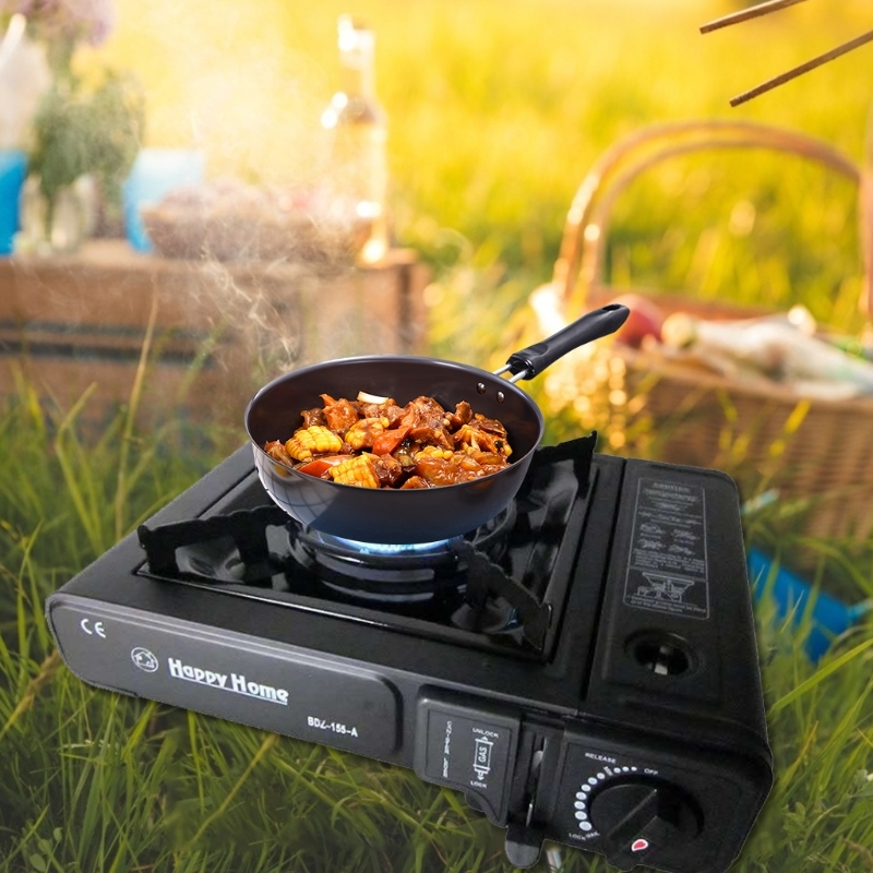 Product Image for Plita camping. cu duza pentru butelie, butelie spray, valiza de transport