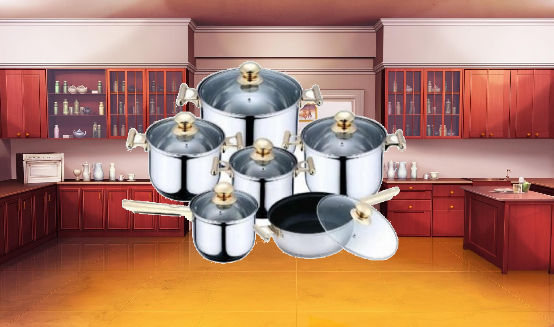 Product Image for Set Oale Inox India 12 piese Chef Italia